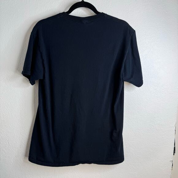 00s Halloween Ribcage Skeleton Bone  T-Shirt Glow in the Dark Unisex Medium - Picture 7 of 9